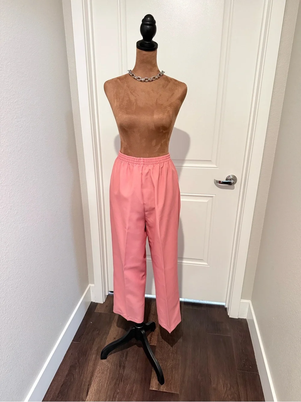 Vintage Coral Pink 2PC Lounge Set LP | Matching Resortwear Set
